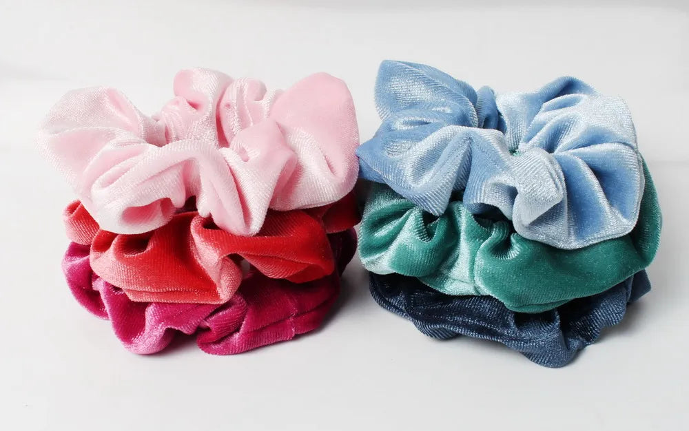 6pcs Velvet Scrunchies