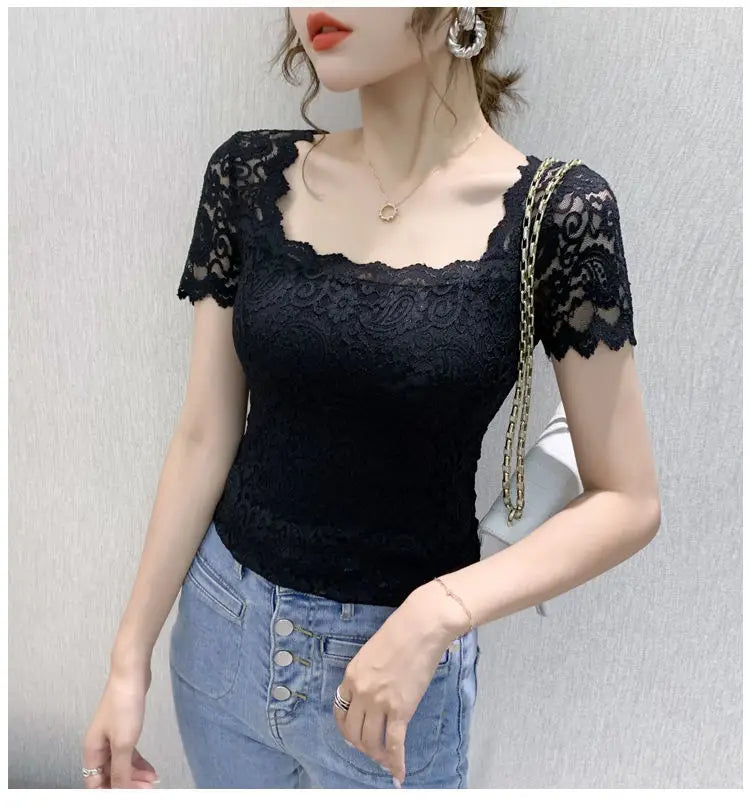 Women Lace Top