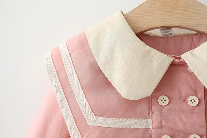 Cotton Long Sleeve Dress