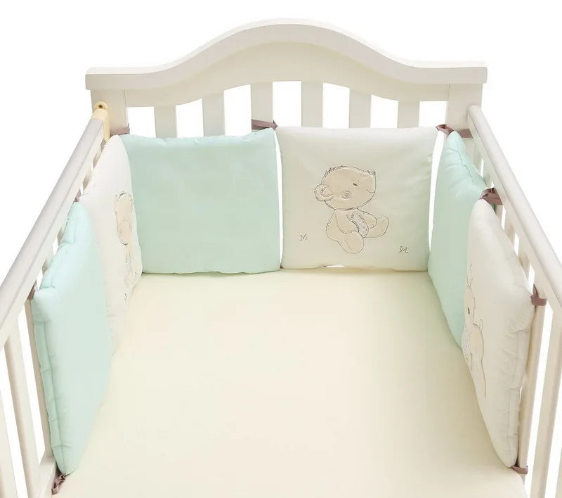 6Pcs/Set Baby Bed Protector