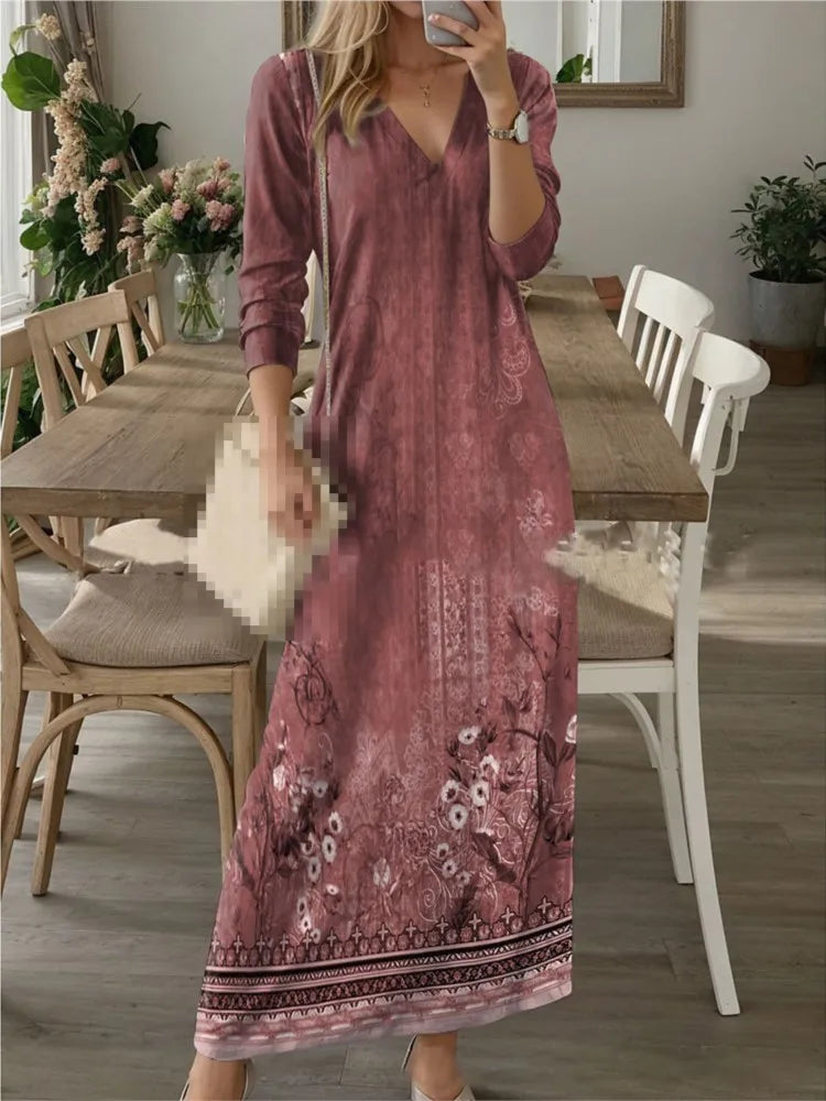 Women's Digital Print Dress