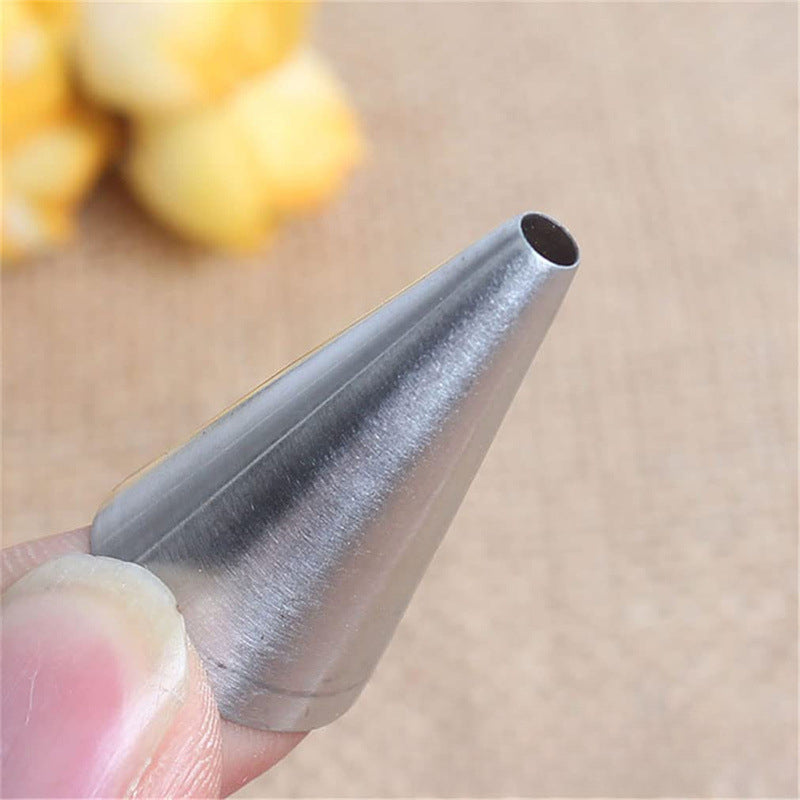 Round Nozzle Stainless Steel Piping Tips