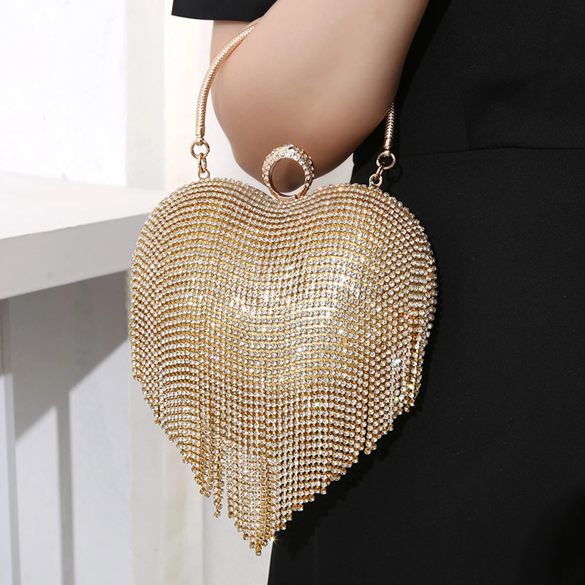 Heart Pattern Handbag