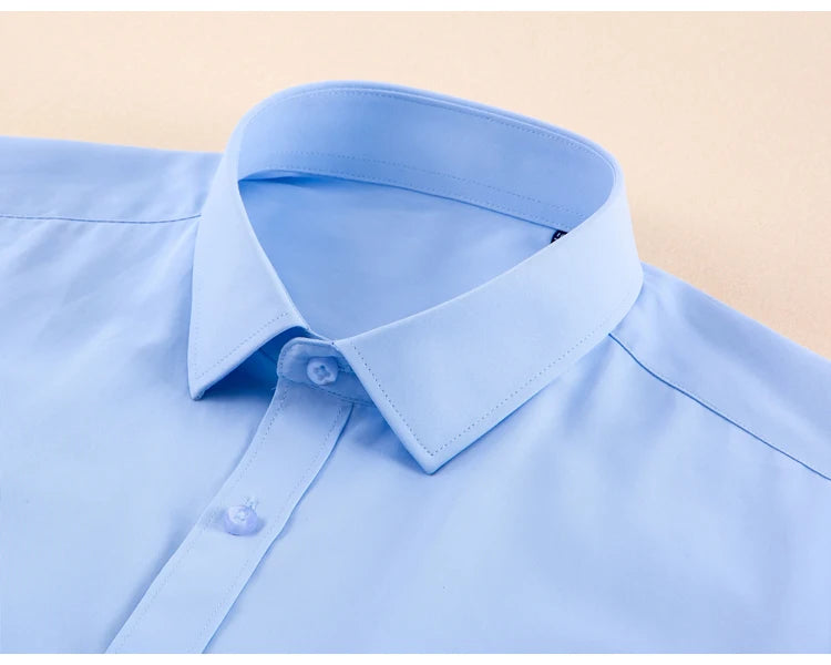 Men's Classic Long Sleeve Solid/striped Shirts