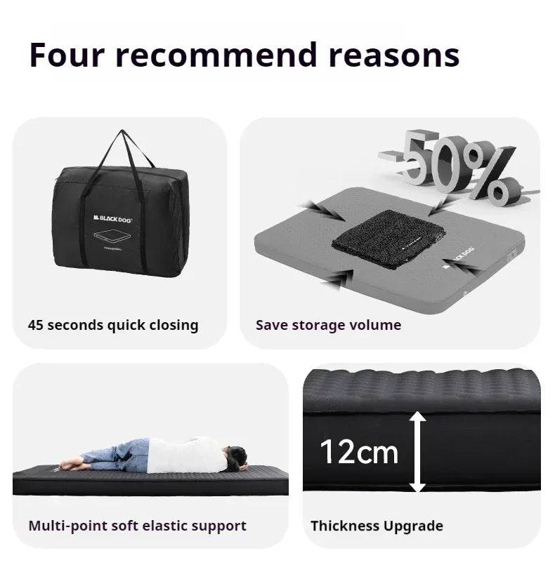 BLACKDOG Inflatable Mattress