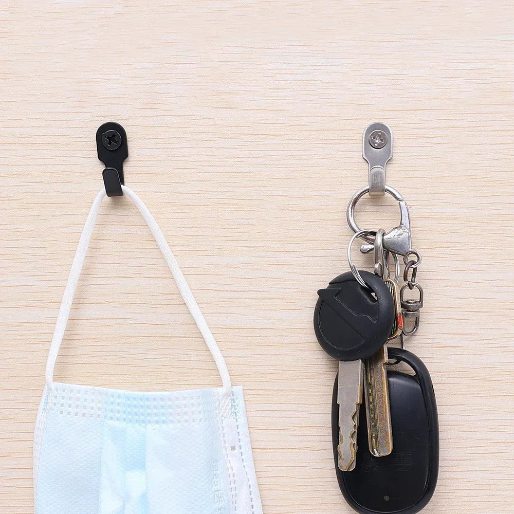 Mini Stainless Steel Hook with Screw