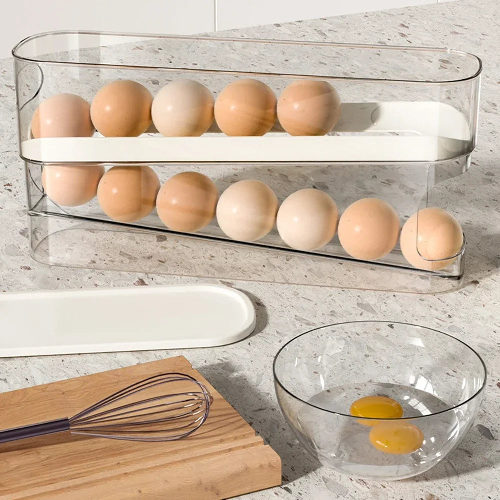 Automatic Scrolling Egg Holder