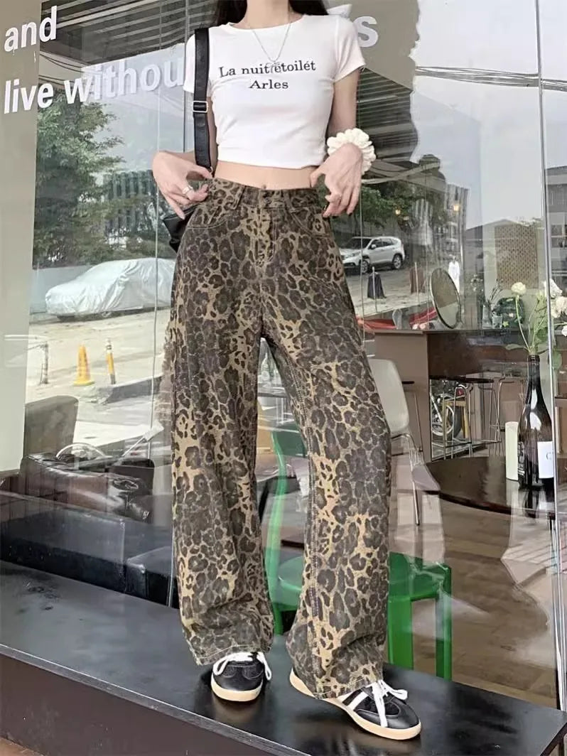 Leopard Print Pants