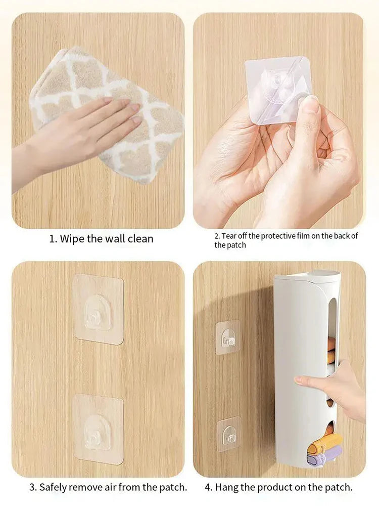 Wall Hanging Garbage Bag Storage