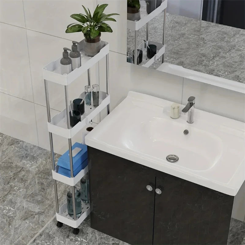 3/4 Tier Rolling Storage Cart