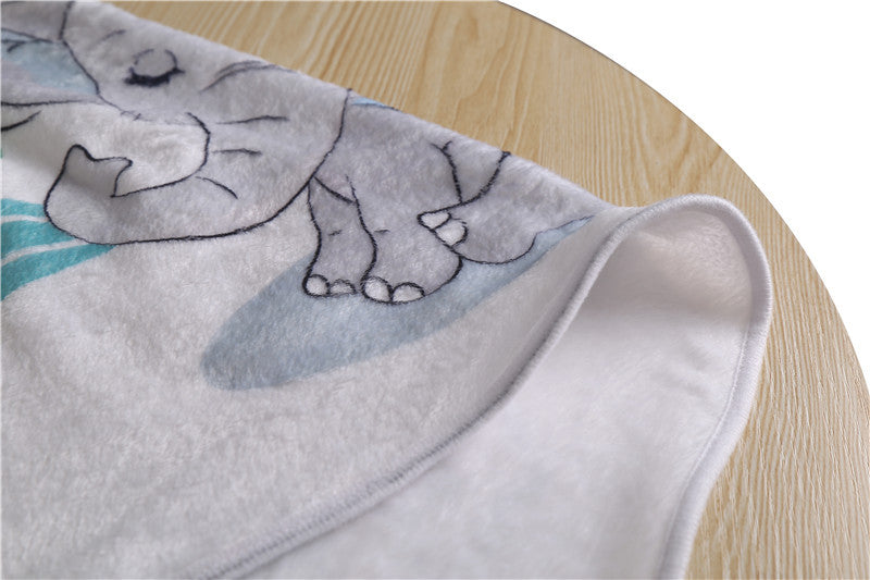 Premium Flannel Blanket Milestone Baby Photography