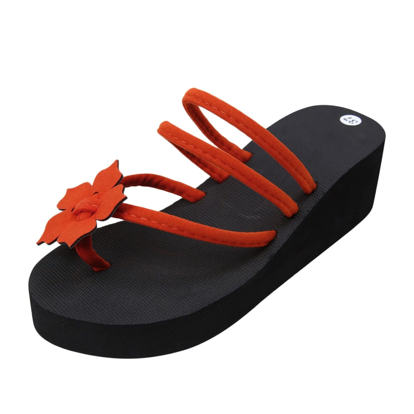 Bohemia Casual Flower Slip On Flat Sandals