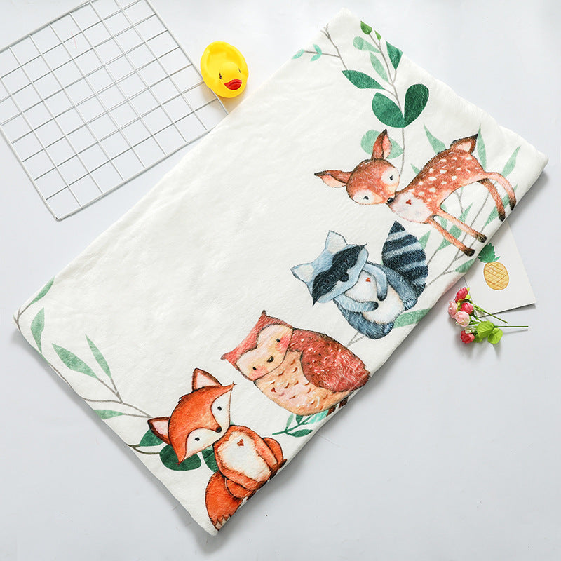Premium Flannel Blanket Milestone Baby Photography