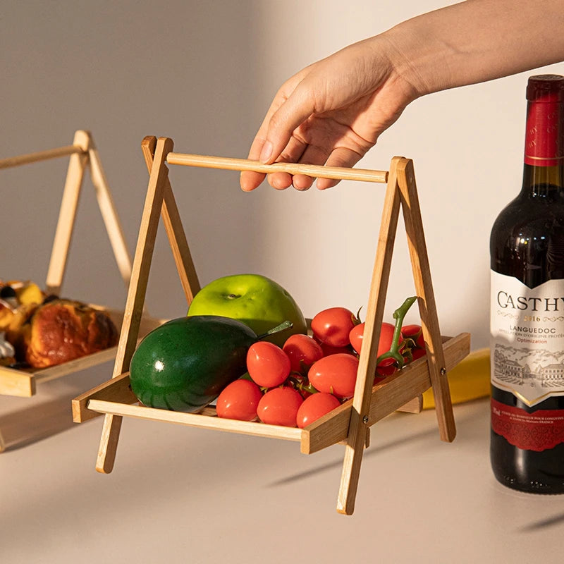 Multi-Tiers Wooden Storage Shelf
