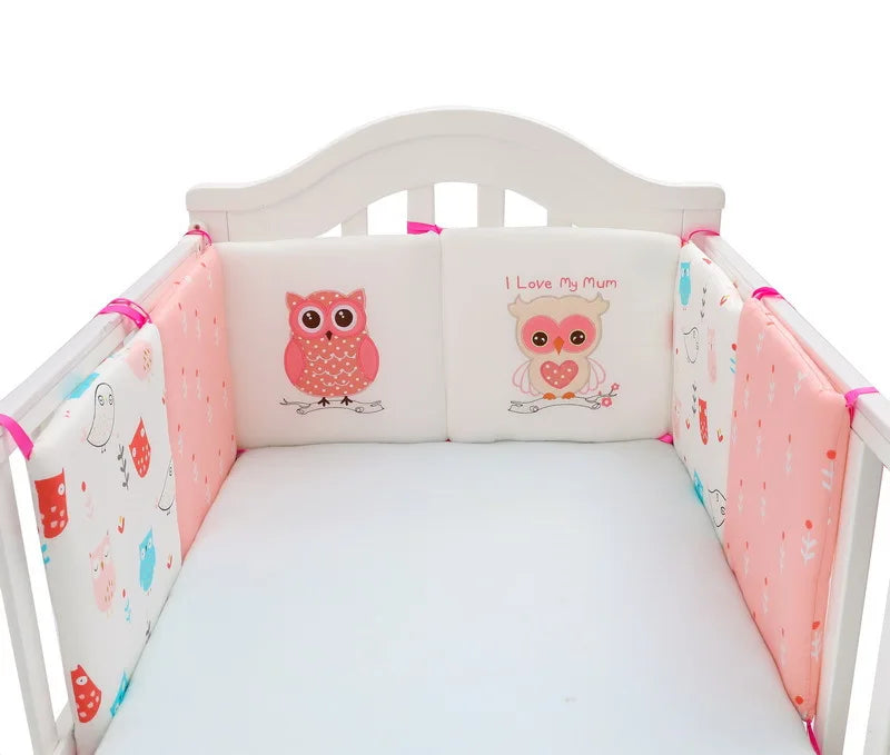 6Pcs/Set Baby Bed Protector