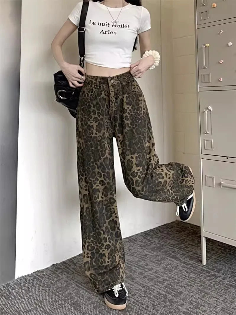 Leopard Print Pants