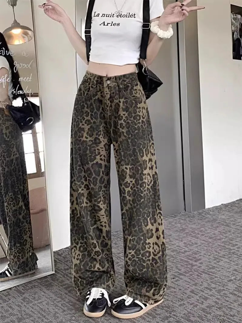 Leopard Print Pants