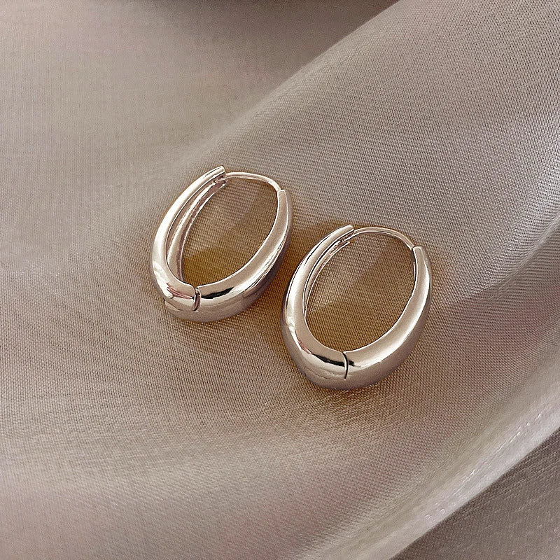 Metal Drop Earrings for Woman