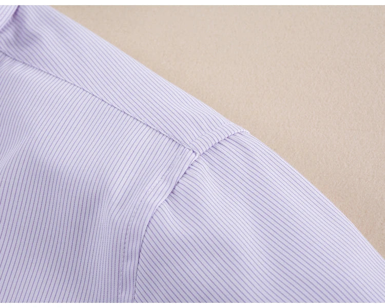 Men's Classic Long Sleeve Solid/striped Shirts