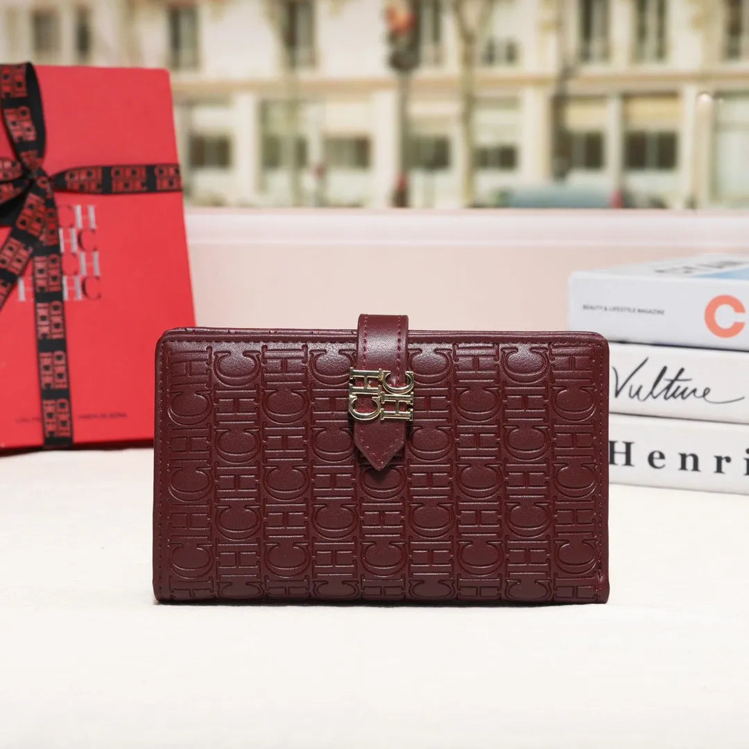 Elegant Long Wallet – High-Capacity Organizer for Cards & Coins