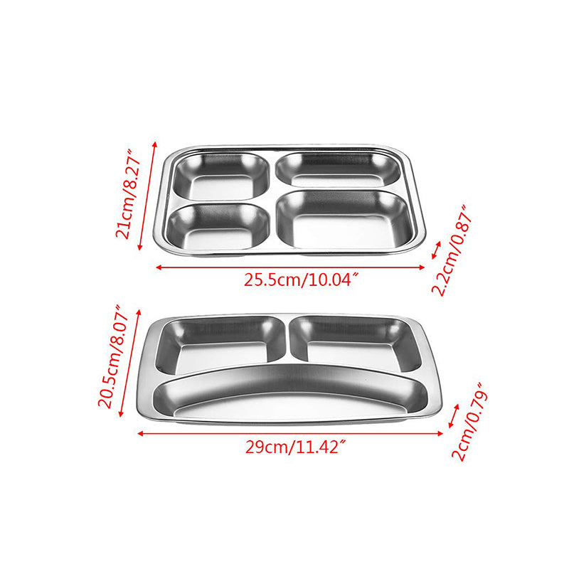 Stainless Steel Dining Plate