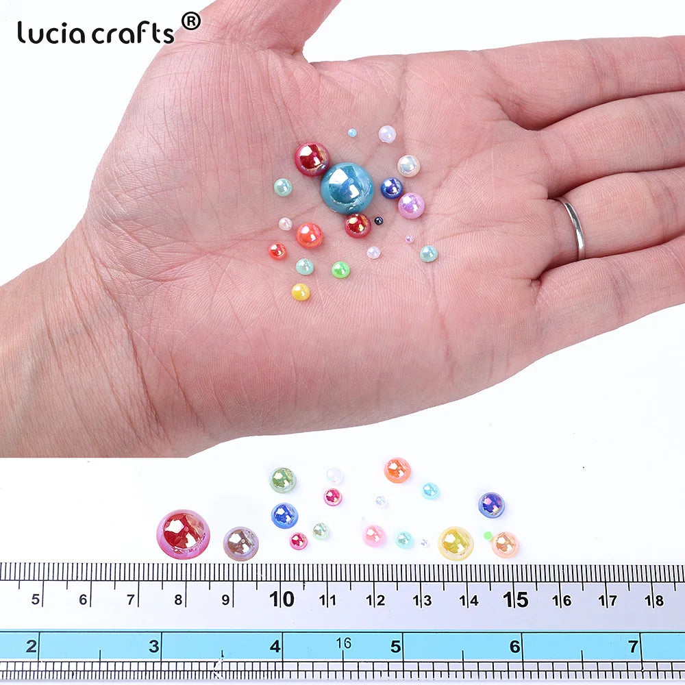 Random Mix Beads Imitation Pearl
