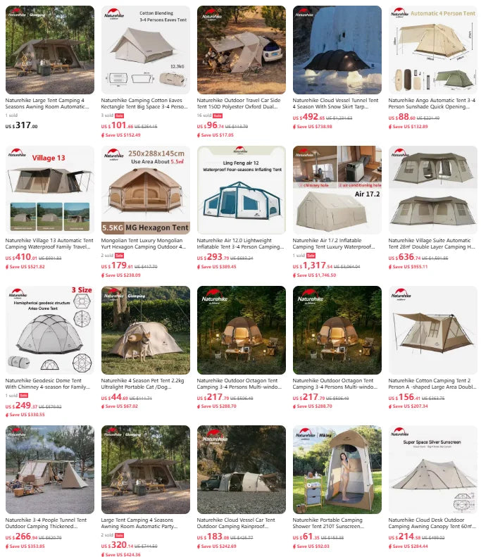 MOBI GARDEN Camping Tent