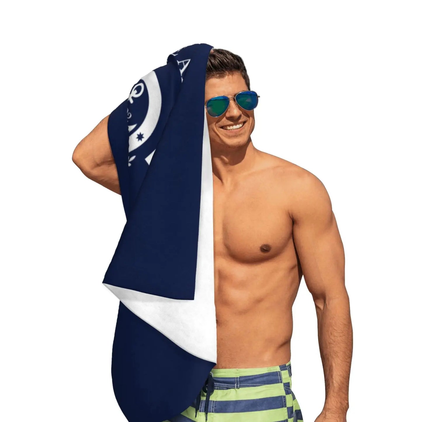 Quick-Drying Atlantis Microfiber Bath & Beach Towel