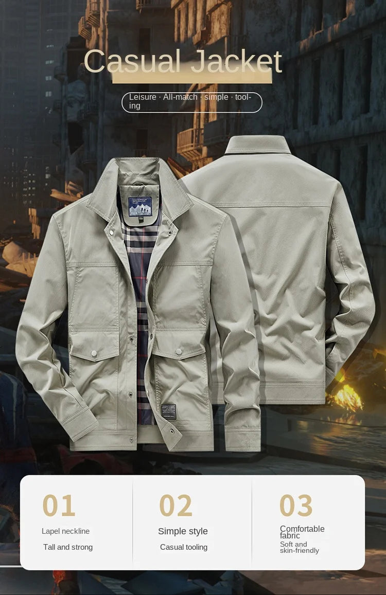 Men's Lapel Jacket