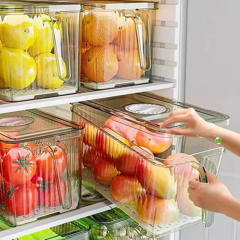 Transparent Fridge Organizer