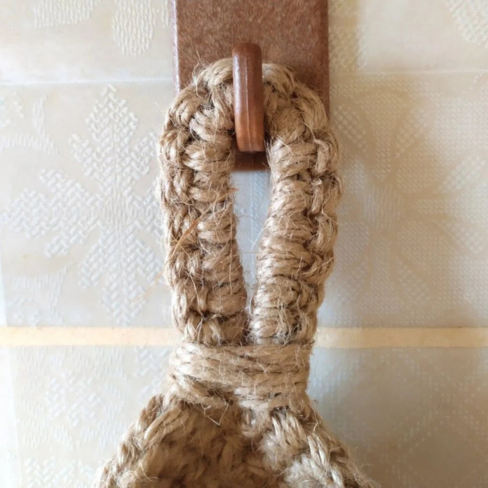 Handwoven Hanging Wall Basket