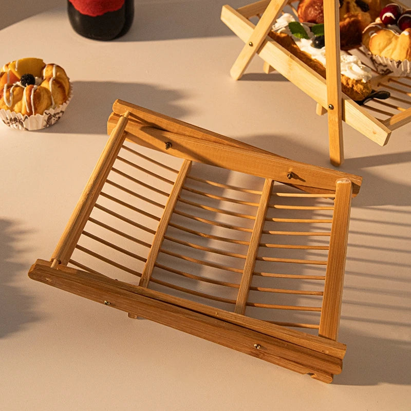 Multi-Tiers Wooden Storage Shelf