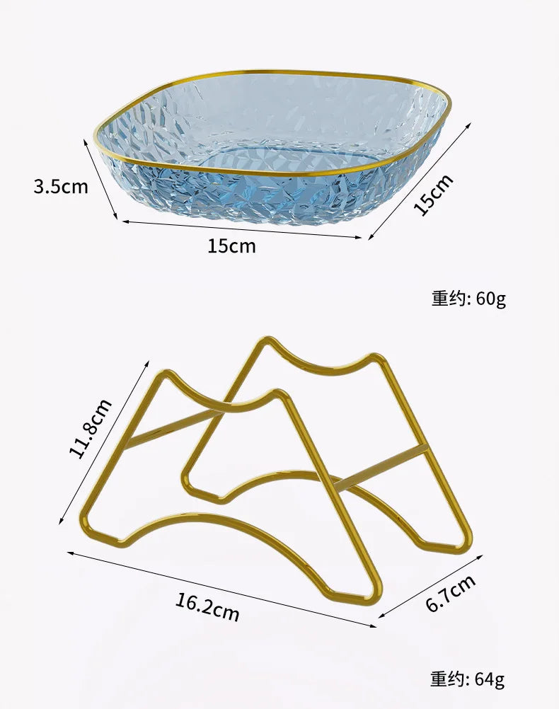 Snacks Serving Platter 4pcs/set