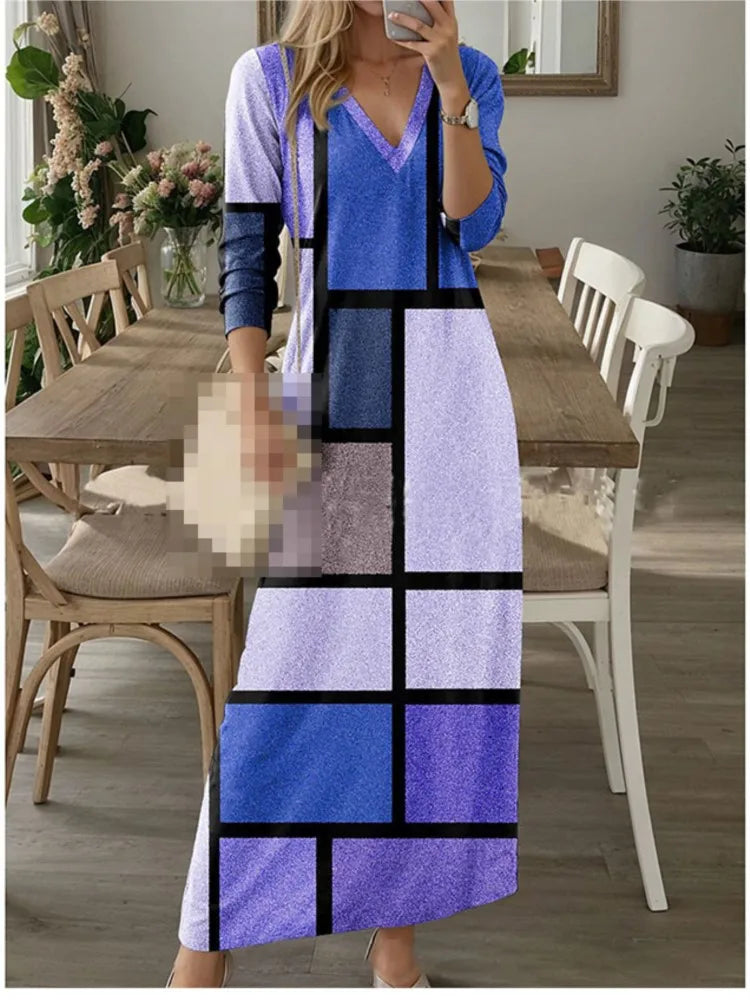 Women's Digital Print Dress