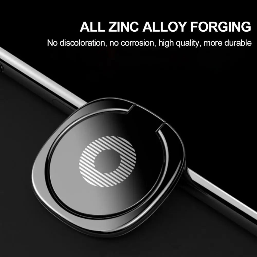 Metal Phone Holder Rotatable Finger Ring