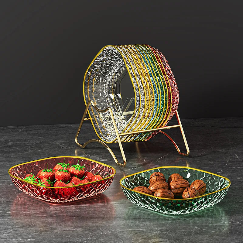 Snacks Serving Platter 4pcs/set