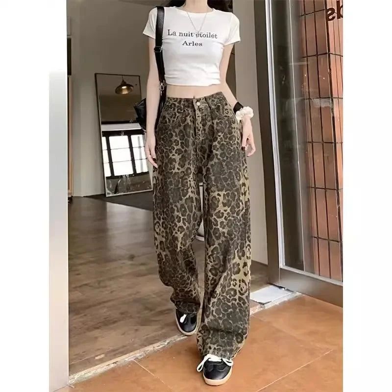 Leopard Print Pants