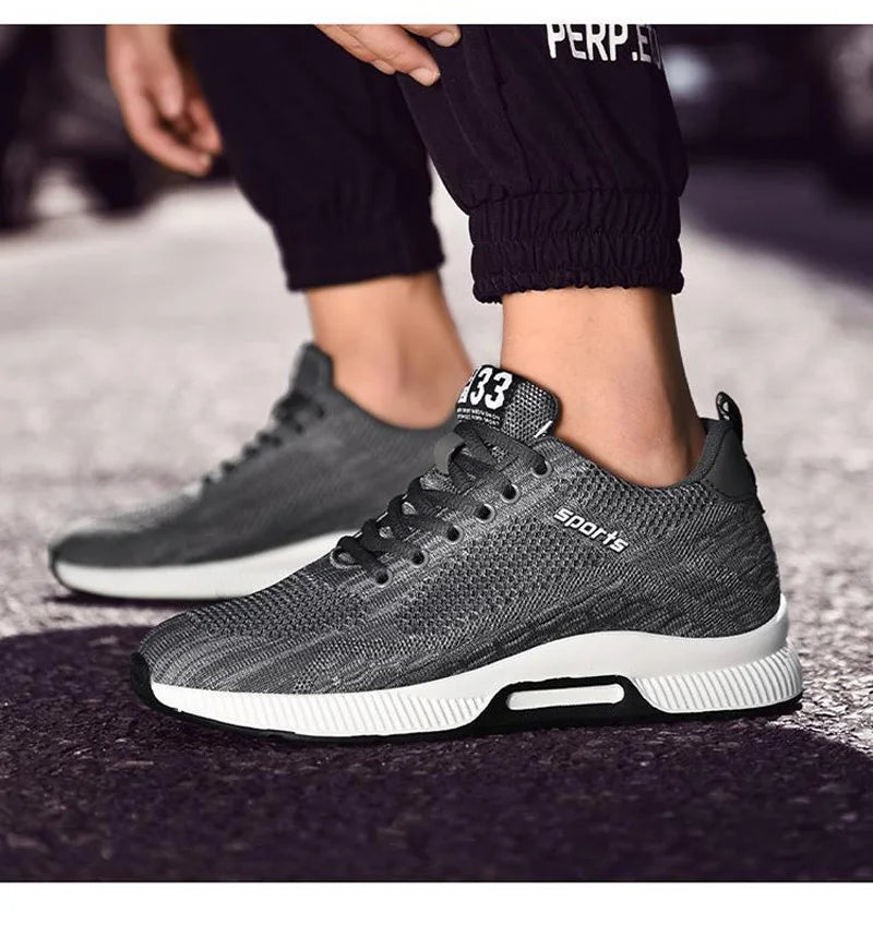 Men Sneakers With Hidden Heels