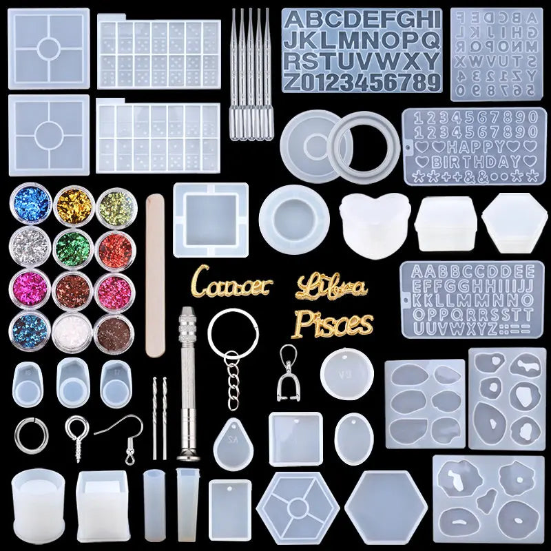 Silicone Resin Molds Kit