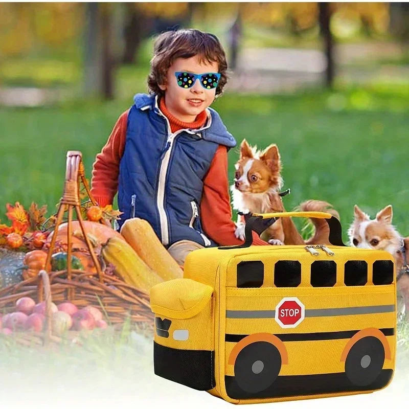 Children's Car Meal Box Bag