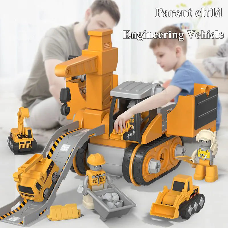 Kids Engineering Vehicle Electric Drill Tool Toys