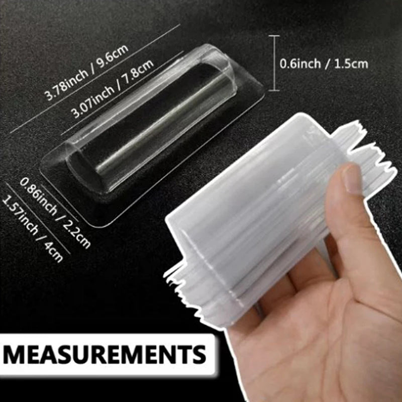 Money Card Holder With Sticker Plastic Dome