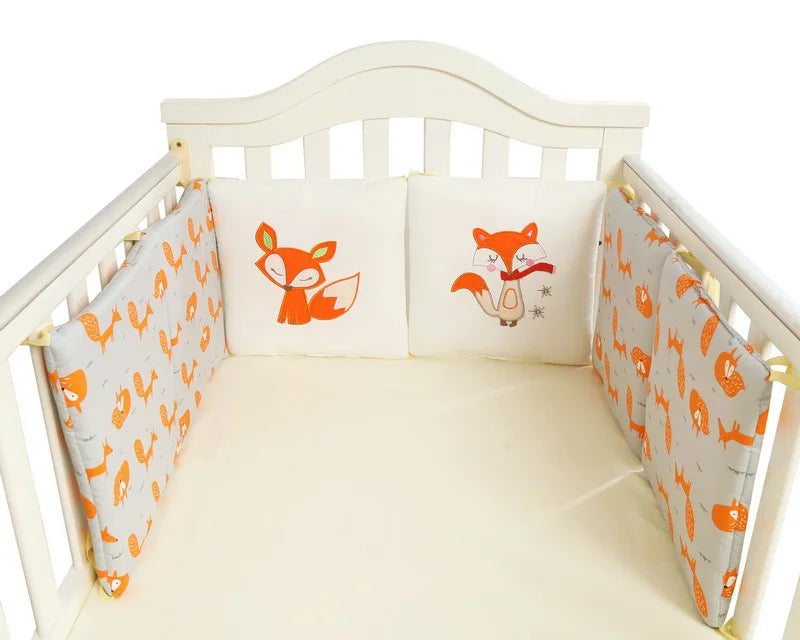 6Pcs/Set Baby Bed Protector