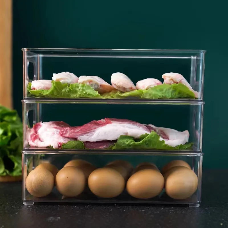 1PCS Refrigerator Side Door Storage Box