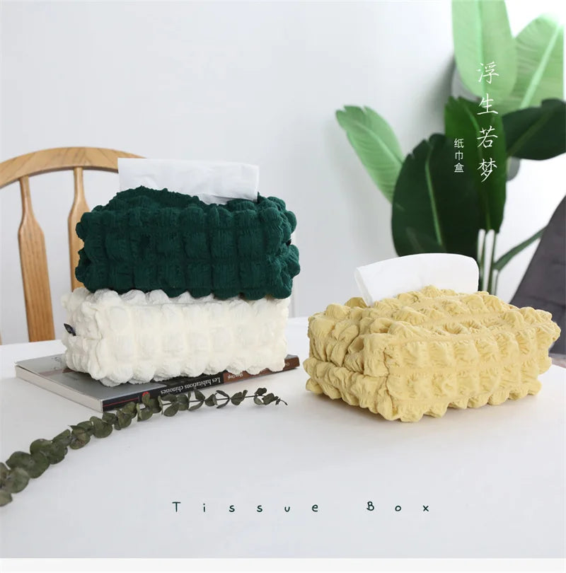 Pineapple Pattern Tissue Box