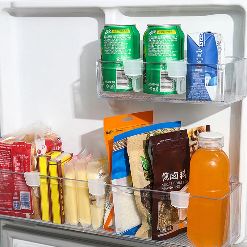 Refrigerator Partition Board Retractable Plastic Divider Storage