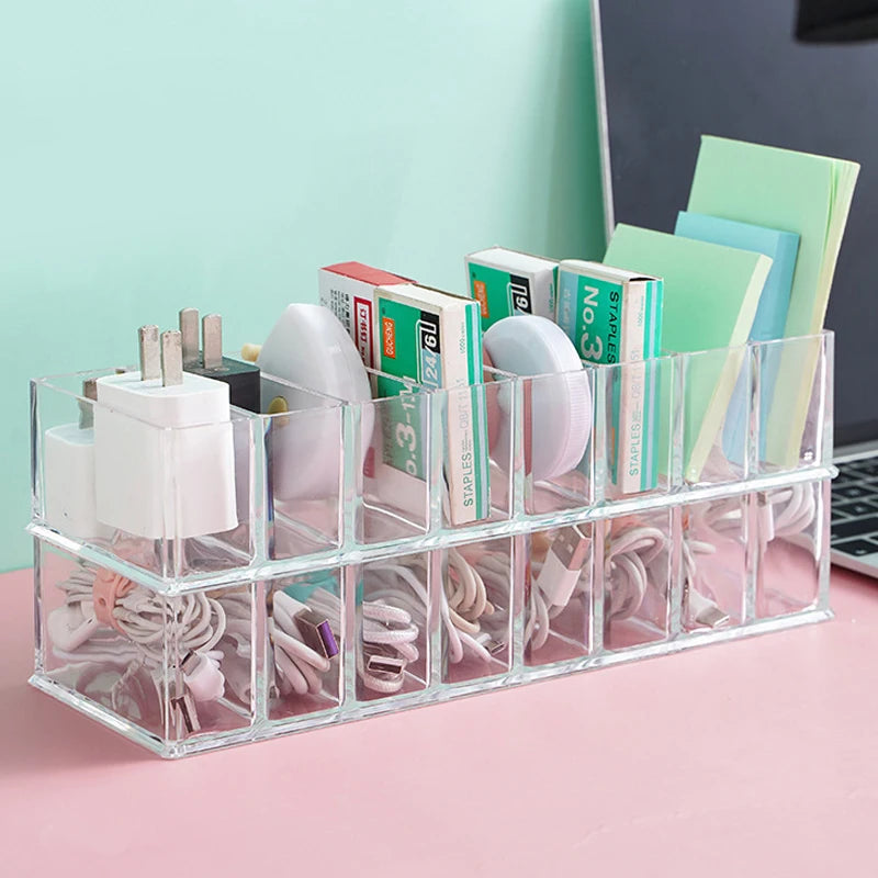 transparent Cable Mobile Phone Storage Box