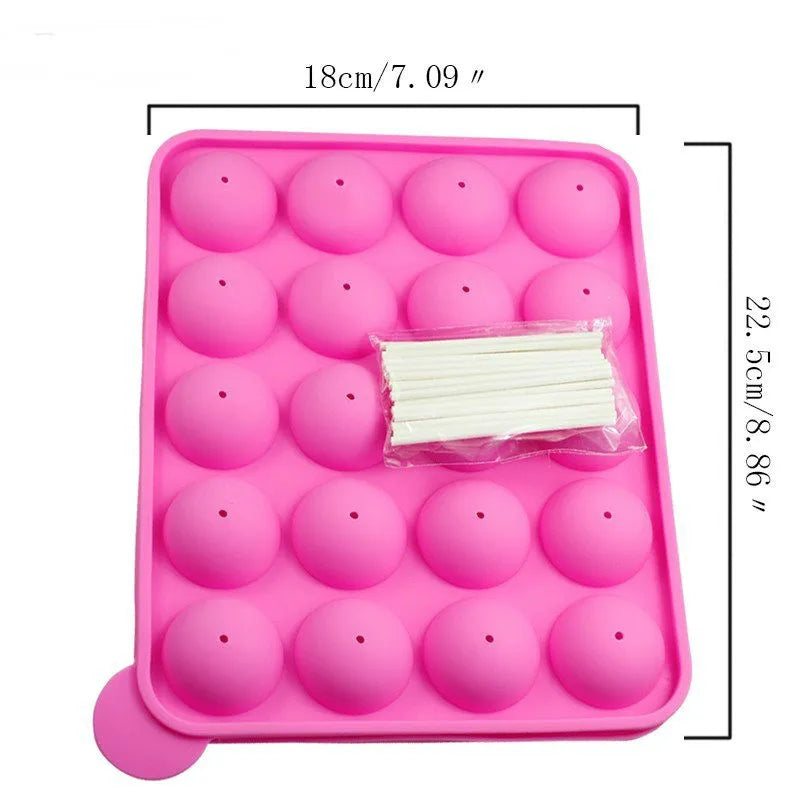 Silicone Cake Pop Maker Mold