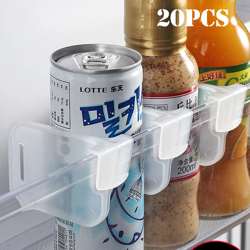 Refrigerator Partition Board Retractable Plastic Divider Storage