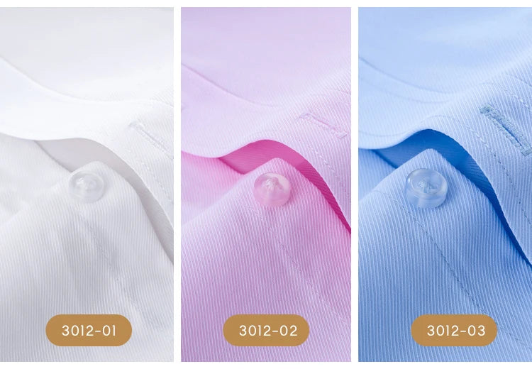 Men's Classic Long Sleeve Solid/striped Shirts